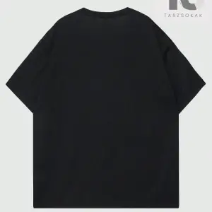 Street Life Erkek Mektup Kafatası ve Mantar Grafikli Tişört