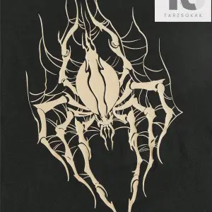 Street Life Erkek Örümcek Desenli Tişört