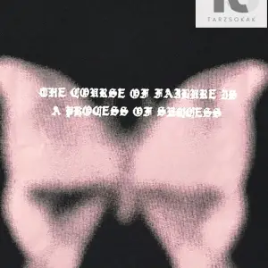 Street Life Erkek Pamuk Sloganlı Kelebek Grafikli Tişört