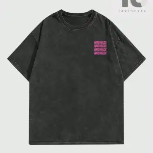 Street Life Erkekler Renkli Graffiti Baskı Ve Boyalı Mektup Tişört