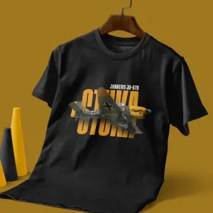 Stuka Siyah T-shirt