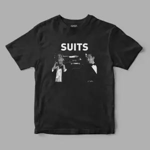 Suits Özel Tasarım Baskılı Tişört