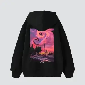 Summer Love Sırt Baskılı Oversize Unisex Beyaz