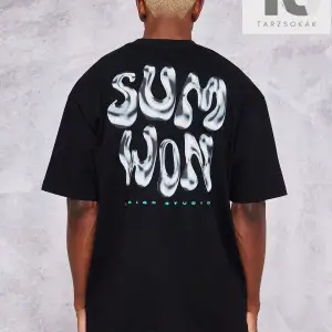 SUMWON Önü ve Arkası Baskılı Tişört