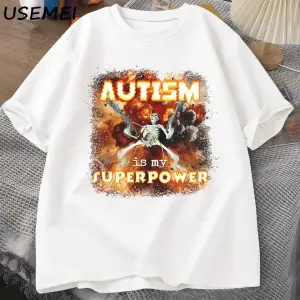 Süper Güç Komik İskelet Meme T Shirt Garip Belirli Saldırgan T Shirt Erkekler Rahat Pam 2986