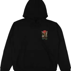 Survive Siyah Oversize Unisex Kapüşonlu Sweatshirt Hoodie