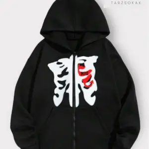 Sweatshirt Fermuarlı Hırka Siyah