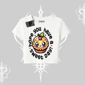 Sweet Day Cupcake Baskılı Babby Tee Tshirt