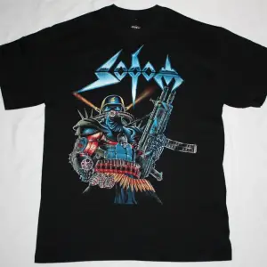 TANKARD ALIEN 89 NEW BLACK T-SHIRT ÖN VE ARAKA BASKILI
