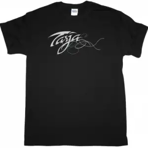 TARJA TURUNEN LOGO NEW BLACK T-SHIRT