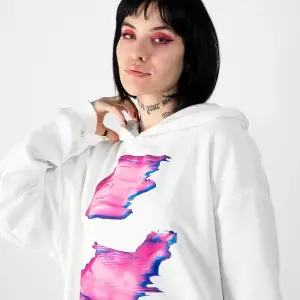 Temperature Baskılı Oversize Unisex Beyaz