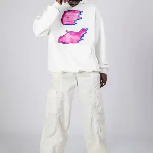 Temperature Baskılı Oversize Unisex Beyaz