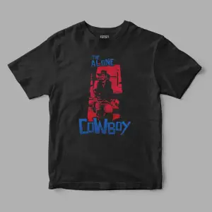 The Alone Cowboy Kovboy Baskılı Tişört