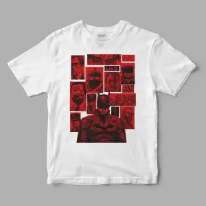 The Batman Comic Page Baskılı Tişört