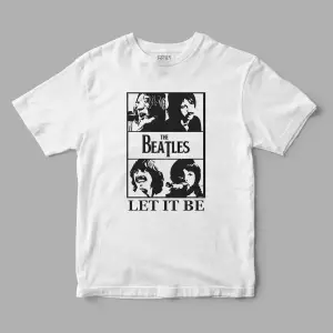 The Beatles Let It Be Baskılı Tişört
