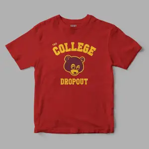 The College Dropout Baskılı Tişört