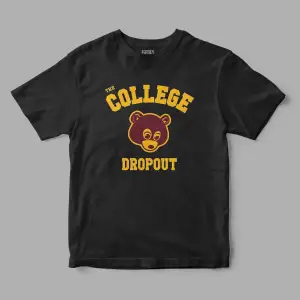 The College Dropout Baskılı Tişört