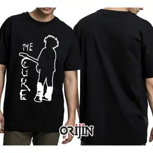 The Cure Baskılı Unisex Siyah