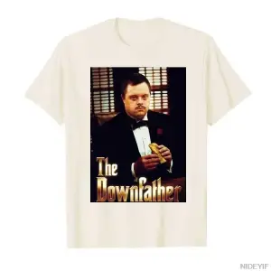 The Downfathe Meme T-shirt Erkekler Kadınlar Için % 100% Pamuklu Tişörtler Kısa Kollu Üstler