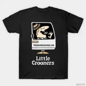 The Driving Crooner Karikatür T-shirt Erkekler Kadınlar Için % 100% Pamuk T Shirt Kısa Kollu