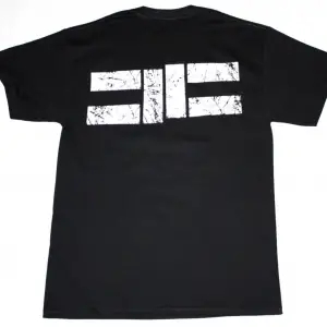 THE HU RED PORTRAIT NEW BLACK T-SHIRT ÖN VE ARAKA BASKILI
