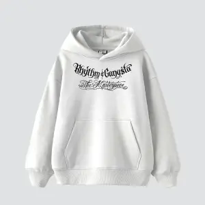 The Masterpiece Graffity Baskılı Oversize Unisex Beyaz