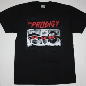 THE OFFSPRING WHITE SKULL LOGO NEW BLACK T-SHIRT ÖN VE ARAKA BASKILI