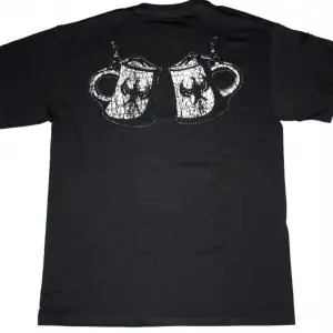 THE SISTERS OF MERCY OVERBOMBING NEW BLACK T-SHIRT ÖN VE ARAKA BASKILI