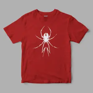 The Spider Lightning Baskılı Tişört