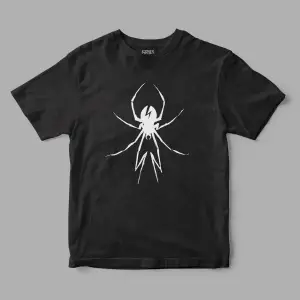 The Spider Lightning Baskılı Tişört