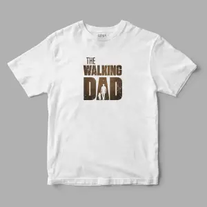 The Walking Dad Baba Oğul - Kız Baskılı Tişört
