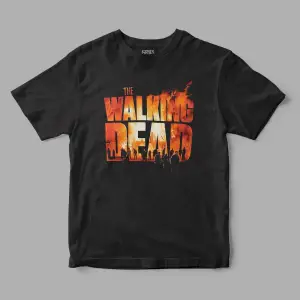 The Walking Dead  Fire  Baskılı Tişört