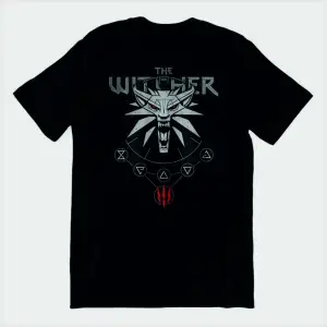The Witcher Gamer T-shirt Battal Boy Penye Tişört