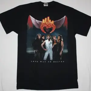 THERION LOGO NEW BLACK T-SHIRT ÖN VE ARAKA BASKILI