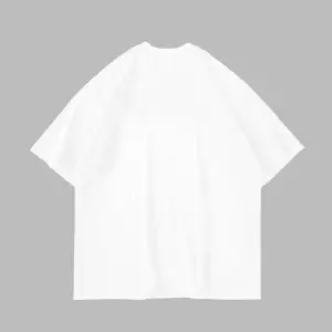 Thorny Heart Baskılı Oversize Unisex Beyaz