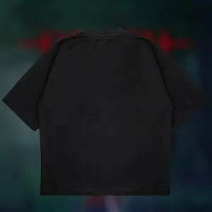 Thriller Society Baskılı Oversize Unisex Pamuklu Nefes Alan Kalın Kumaşlı