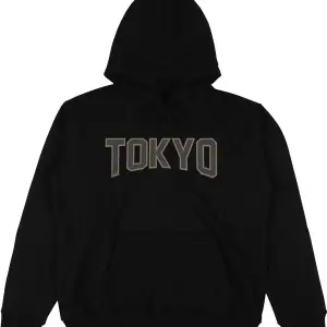 Tokyo Beyaz Oversize Kapüşonlu Sweatshirt
