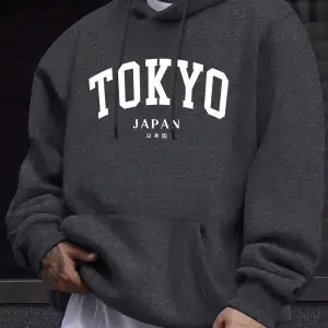 Tokyo Japonya Mektup Yaratıcı Baskılar Erkek Yeni Kazak Yumuşak Sokak Giyim Sonbahar Uzun Kol