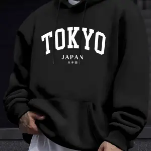 Tokyo Japonya Mektup Yaratıcı Baskılar Erkek Yeni Kazak Yumuşak Sokak Giyim Sonbahar Uzun Kol