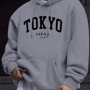 Tokyo Japonya Mektup Yaratıcı Baskılar Erkek Yeni Kazak Yumuşak Sokak Giyim Sonbahar Uzun Kol