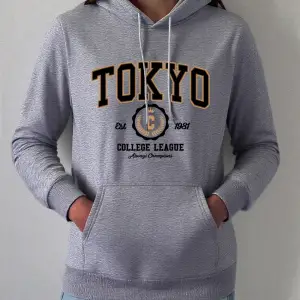 Tokyo Kolej Ligi Baskılar Hoodie Kadın Kış Polar Sıcak Kazak Temelleri Cep Kazak Rahat Rahat