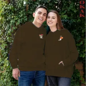Tom Ve Jerry Tasarımlı Çift Sevgili Kombinleri Couple Clothing Yeni Sezon 2 Adet