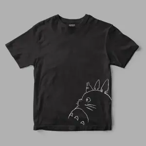Totoro Anime Özel Tasarım Baskılı Tişört