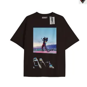 Travis Scott Siyah Oversize Unisex T-shirt