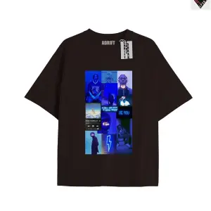 Travis Scott Siyah Oversize Unisex T-shirt