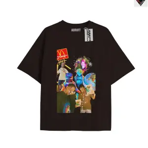 Travis Scott Siyah Oversize Unisex T-shirt