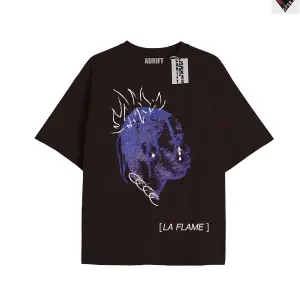 Travis Scott Siyah Oversize Unisex T-shirt