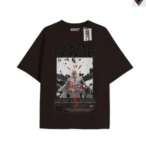 Travis Scott Siyah Oversize Unisex T-shirt