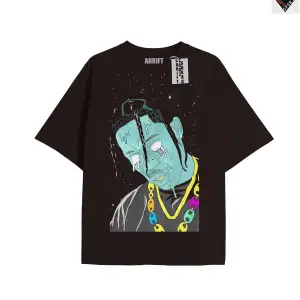 Travis Scott Siyah Oversize Unisex T-shirt