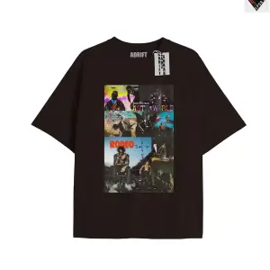 Travis Scott Siyah Oversize Unisex T-shirt